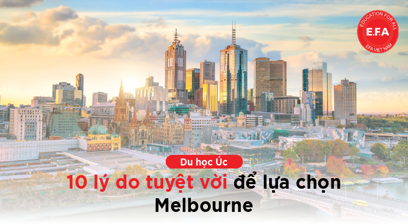 10 lý do tuyệt vời để lựa chọn Melbourne