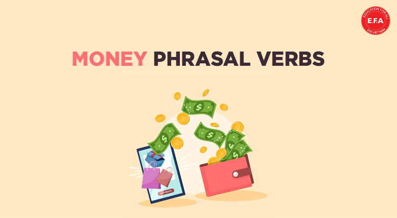 Money phrasal verb