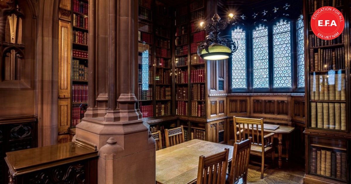 thư viện đại học Manchester