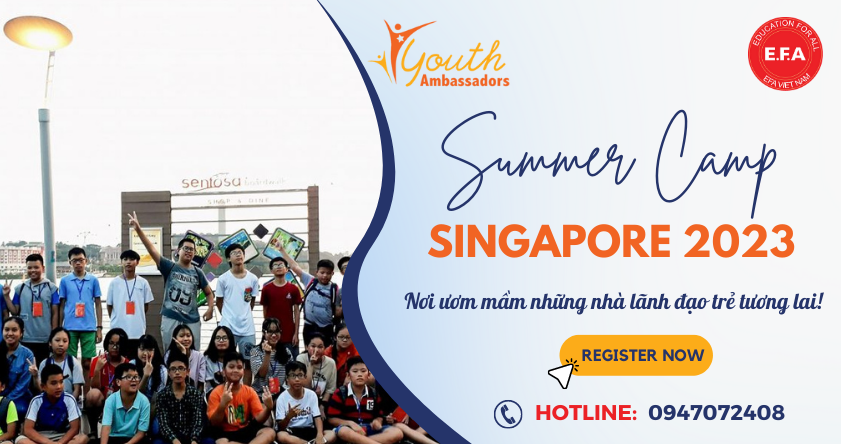 Trại hè lãnh đạo trẻ Singapore 2023