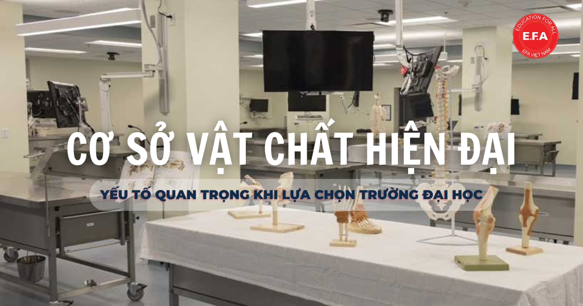 cơ sở vật chất hiện đại