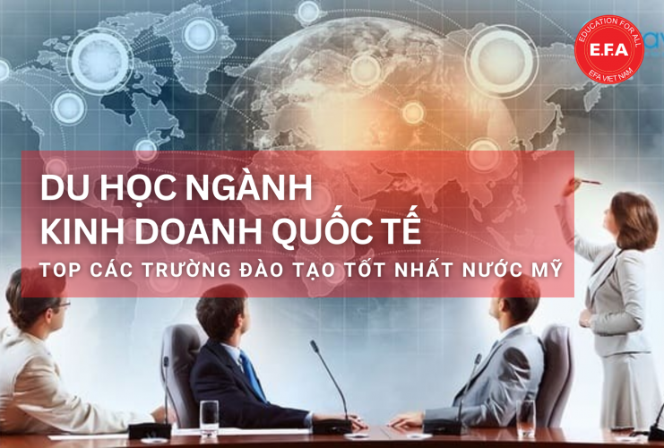 Du học ngành Kinh doanh quốc tế