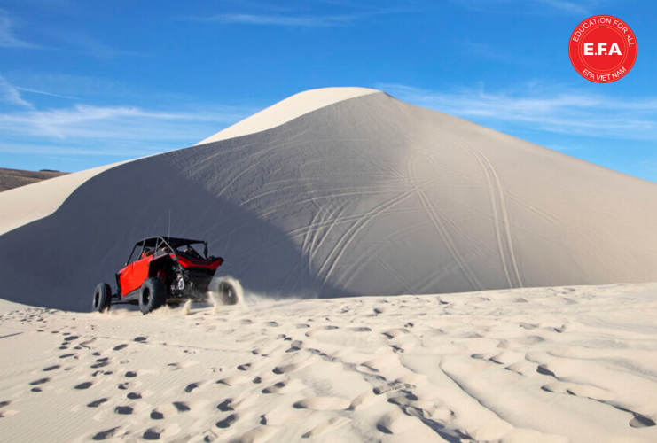 nevada, đồi cát Sand Mountain