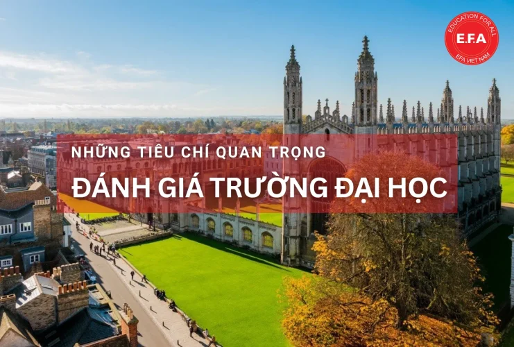 Các tiêu chí đánh giá trường Đại học , du học