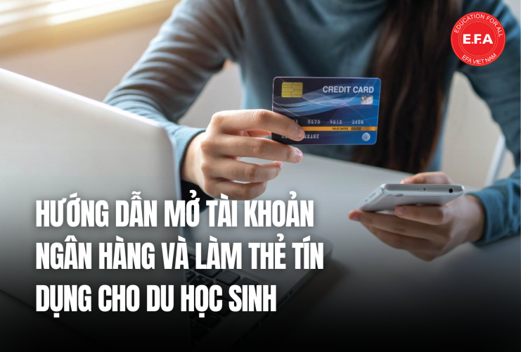 Mở tài khoản ngân hàng cho du học sinh